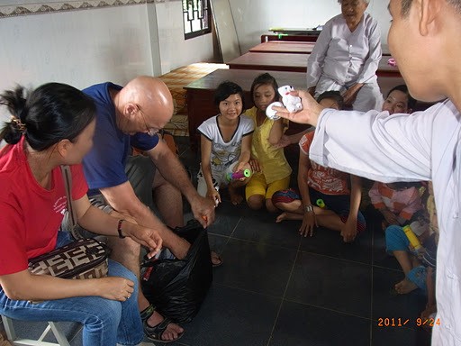 The Happy Buddha Sharing Joy