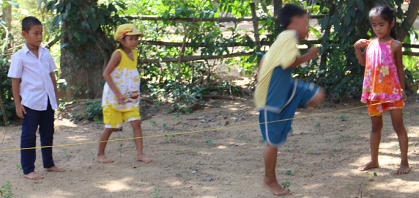 Children enjoying a game.