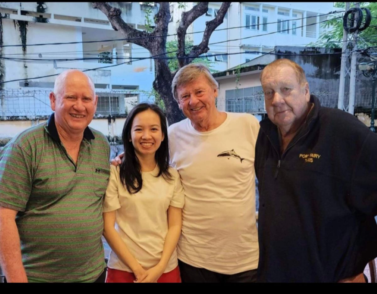 Clarrie, Kathy Le Peter & Blue