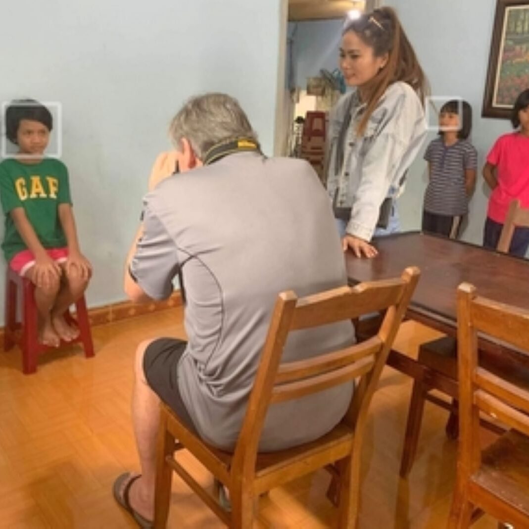 Dieu & Peter with profile photos Da Lat