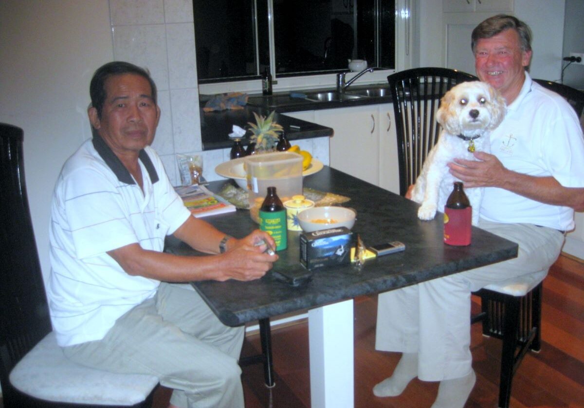 Hai Ngan & Peter & Charlie Hai, Peter & Charlie in Australia