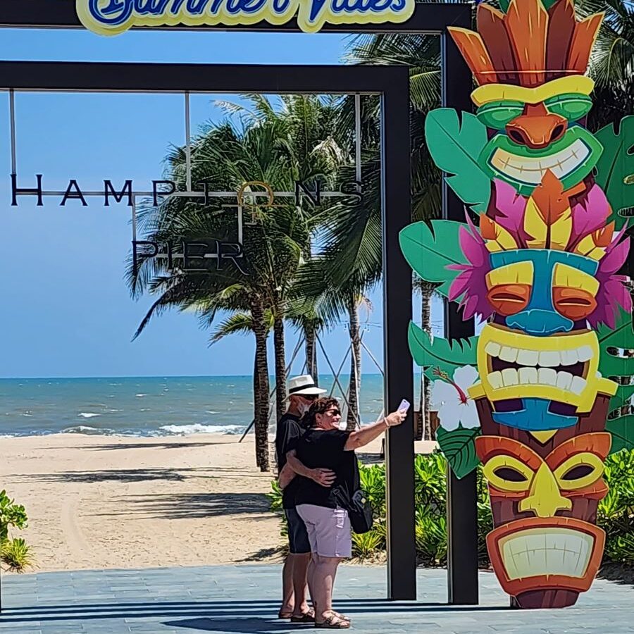 John & Loretta taking a selfie