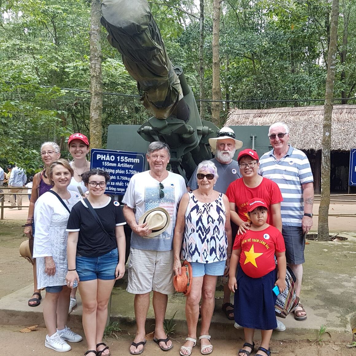 Sponsors Tour 2018 at Cu Chi Tunnels